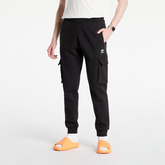 Adidas Men's Dark Cargo Joggers with Logo Size Large - Picture 9 of 9